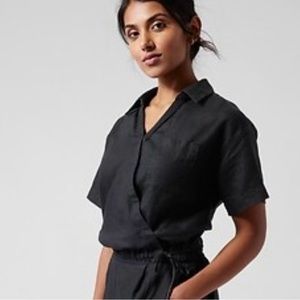 Athleta Plays Tie Crop Top